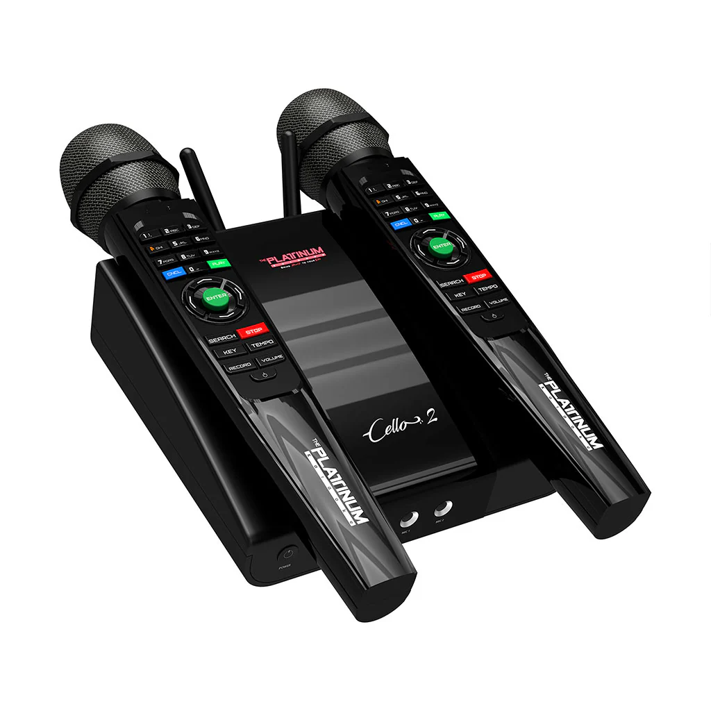CELLO 2 UHF Wireless Microphone Karaoke Player - International Shipping - Image 5