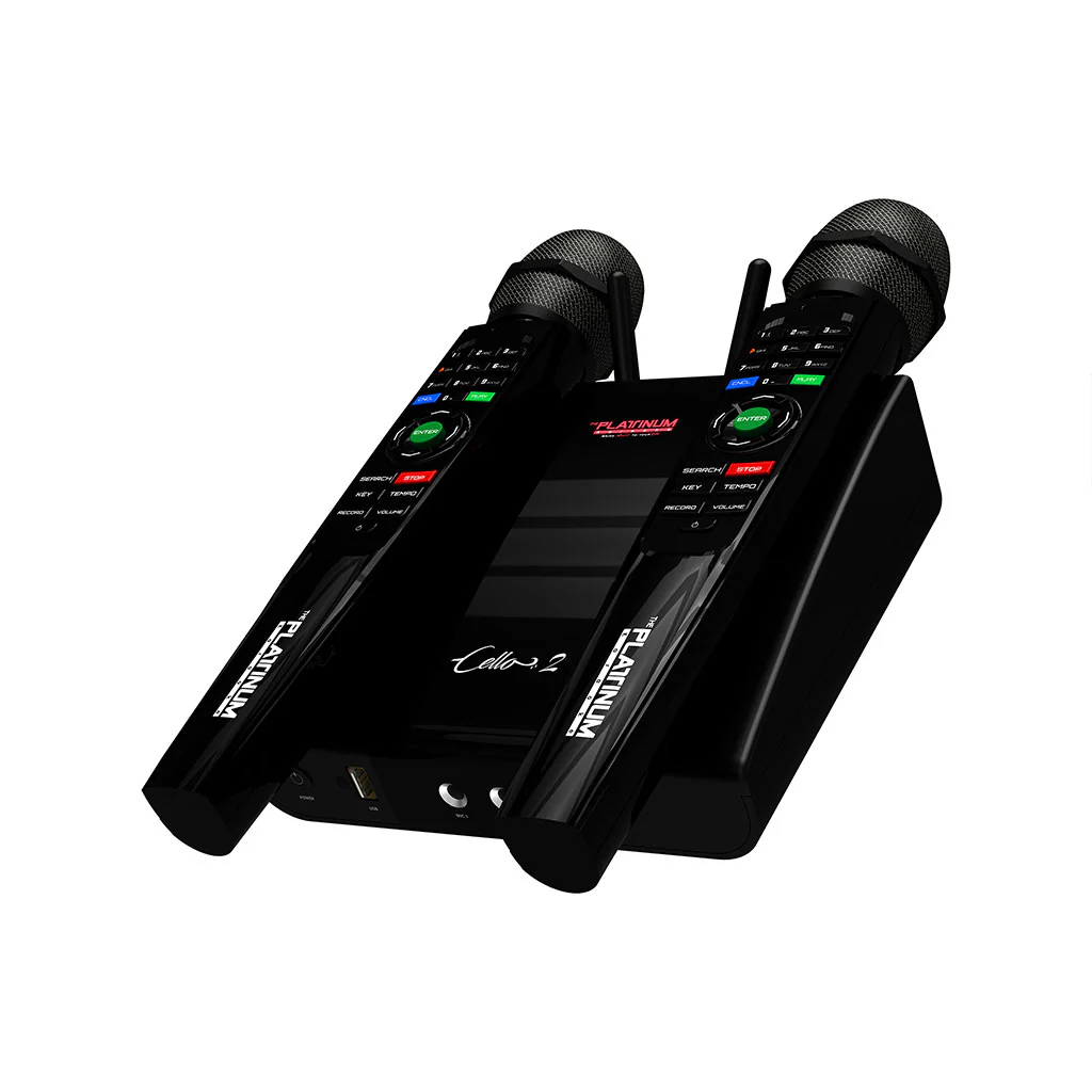 CELLO 2 UHF Wireless Microphone Karaoke Player - International Shipping - Image 6