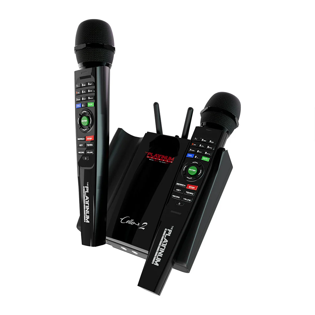CELLO 2 UHF Wireless Microphone Karaoke Player - International Shipping - Image 7