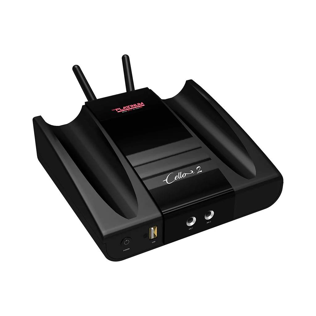 CELLO 2 UHF Wireless Microphone Karaoke Player - International Shipping - Image 9