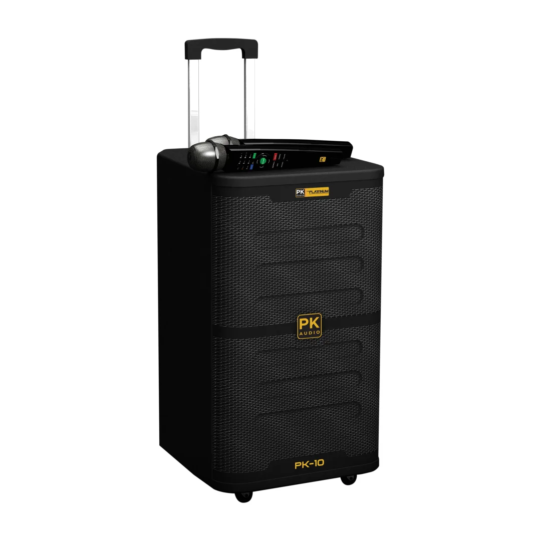 PK-10 All-in-one party speaker with UHF wireless keypad microphone - Image 3